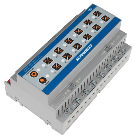 Actuator KNX comutare/jaluzele, 12/6 ieșiri, 16A, 230V c.a.