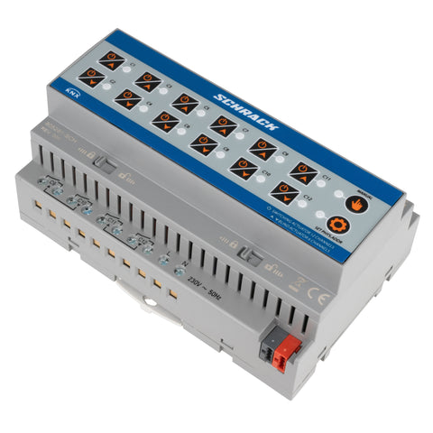 Actuator KNX comutare/jaluzele, 12/6 ieșiri, 16A, 230V c.a.