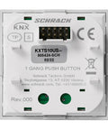 Taster KNX, o pereche, cu LED de stare, argintiu