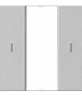 Taster KNX, o pereche, cu LED de stare, argintiu