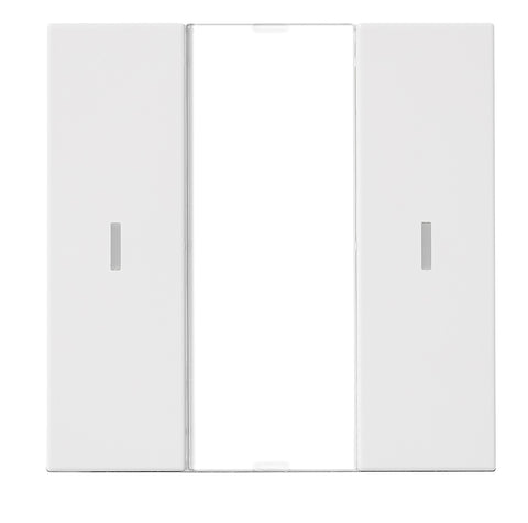 Taster KNX, o pereche, cu LED de stare, alb