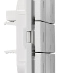 Taster KNX, trei perechi, cu LED de stare, argintiu