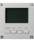 Termostat KNX, argintiu