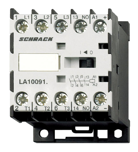 Contactor auxiliar miniatura 3pol/1ND-24VAC 10A