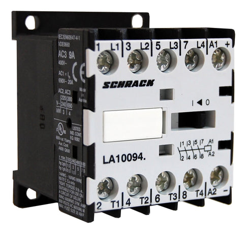 Contactor auxiliar miniatura 4ND/24VDC 20A
