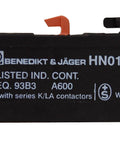Contact auxiliar HN01U 1NI
