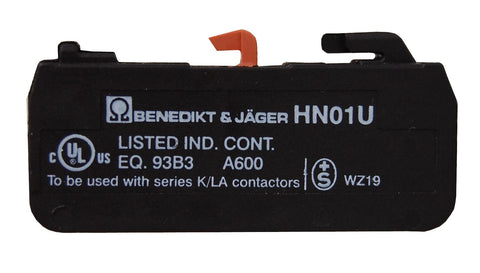 Contact auxiliar HN01U 1NI