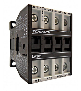 Contactor 3poli, 4kW, AC3, 10A, 230VAC + 1NO inclus