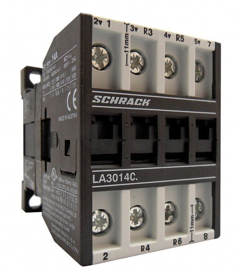 Contactor 4poli, 5,5kW/14A AC3, 2ND+2NÎ, 230VAC