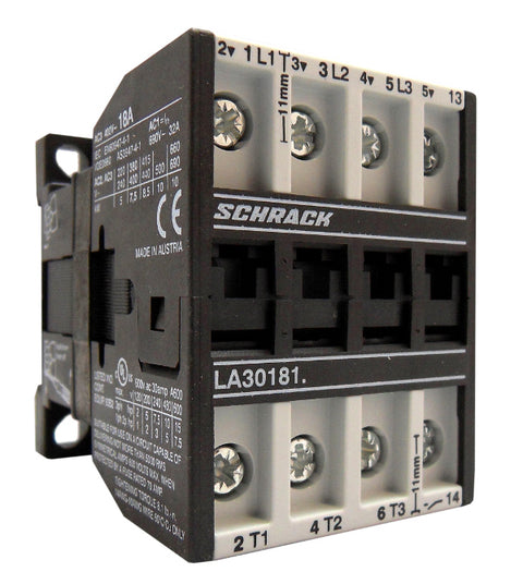 Contactor 3-poli, 7,5kW/18A AC3, 32A AC1, 1ND, 230VAC