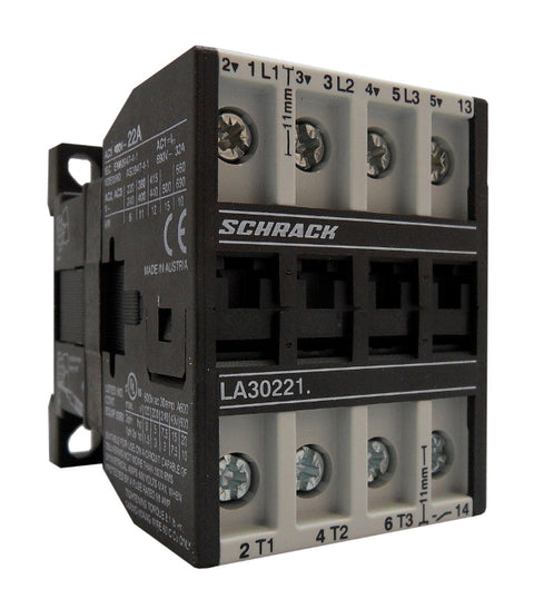 Contactor 3poli, 11kW/22A AC3, 32A AC1, 1NO, 110VAC