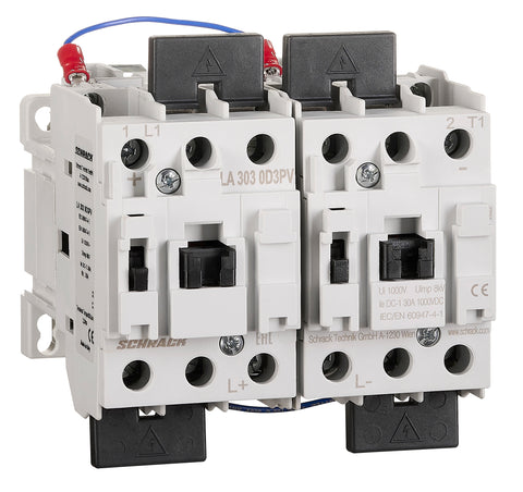 Contactor, 6pole, 30A DC-1, 1000VDC, 230VAC