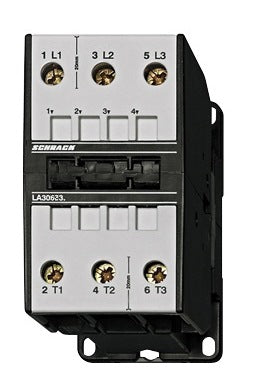 Contactor 3-poli, 30kW/62A AC3, 120A AC1, 230VAC