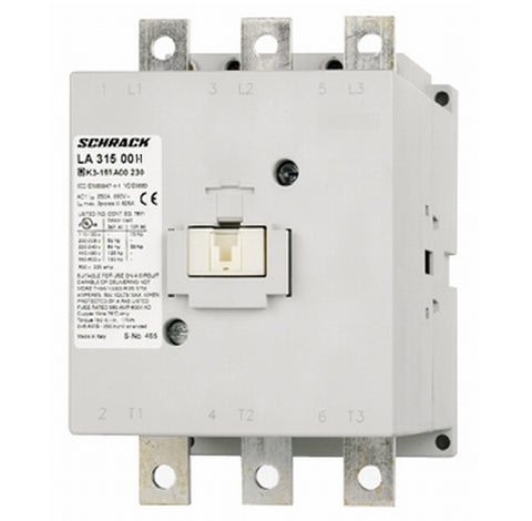 Contactor, 3poli, 75kW/150A AC3, 230A AC1, 230V AC/DC