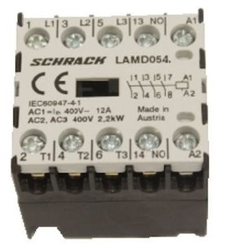 Microcontactor 4ND, 2,2kW, 5A, 24VAC