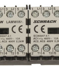 Ans.cont. reversibil, interblocaj mecanic, 2,2kW, 400V c.a.