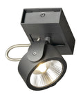 KALU LED 1,negru,3000K,60°lampa plafon/perete