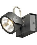 KALU LED 1,negru,3000K,60°lampa plafon/perete