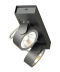 KALU LED 2,negru,3000K,60°lampa plafon/perete