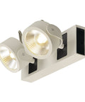 KALU LED 2,3000K,60° alb/negrulampa plafon/perete