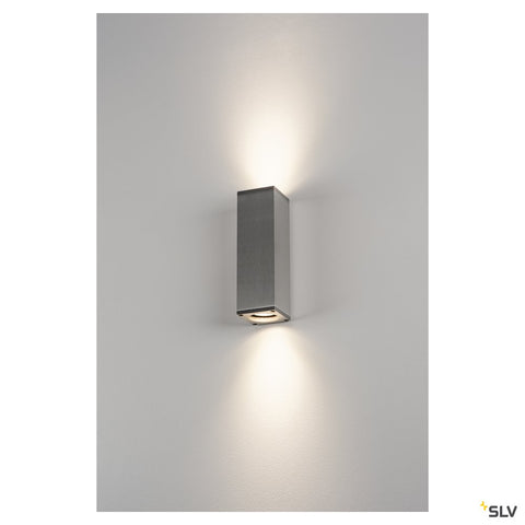 THEO UP/DOWN,alu.periat.2x50WQPAR51, lampa de perete, IP44