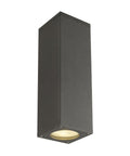 THEO UP/DOWN,QPAR51,IP44,2x50Wlampa de perete,antracit,