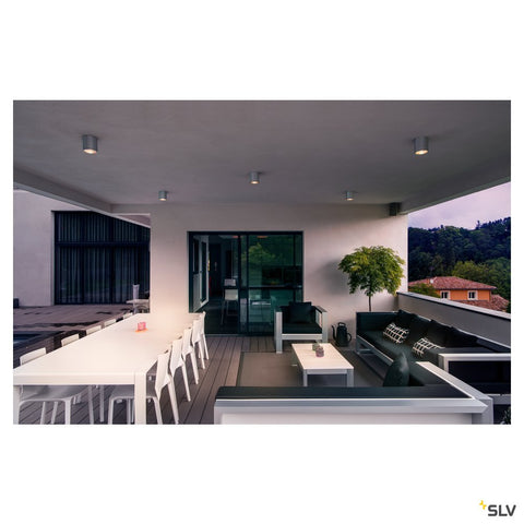 ROX tavan OUT ES111, Alu geblampa de tavan, max. 50W