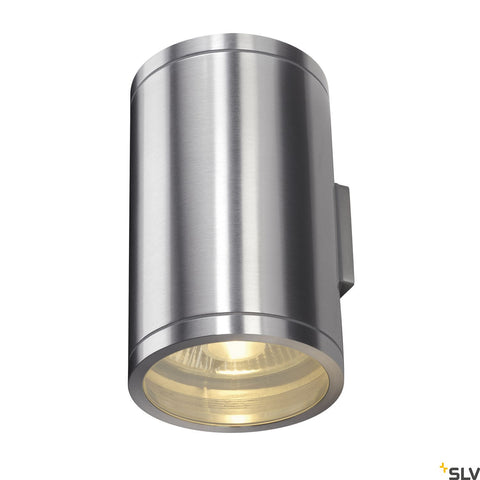 ROX WALL OUT,QPAR11,2x50W,IP44UP/DOWN, alu.periat