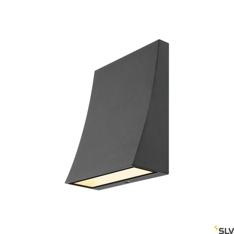 DELWA WIDE LED,3000K,100°,negrIP44