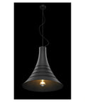 BATO 45 PD, Indoor pendant light, black, E27, max. 60W