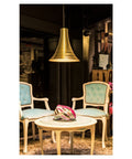 BATO 35 PD, LED Indoor pendant light, brass, LED, 2500K