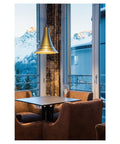 BATO 35 PD, LED Indoor pendant light, brass, LED, 2500K