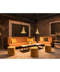 BATO 35 PD, LED Indoor pendant light, brass, LED, 2500K