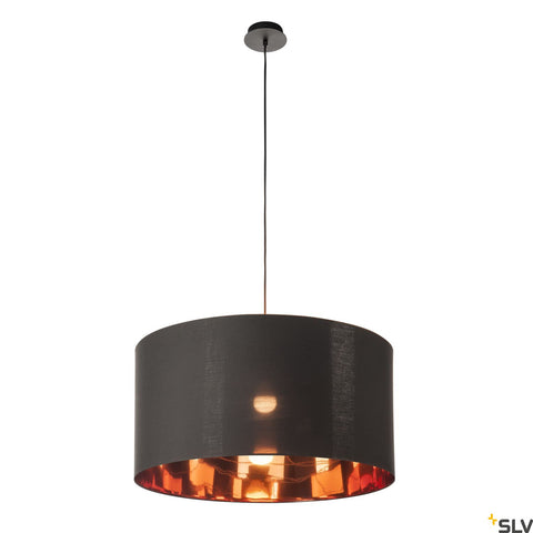 FENDA abajur,negru/aramiu,Ø70cm