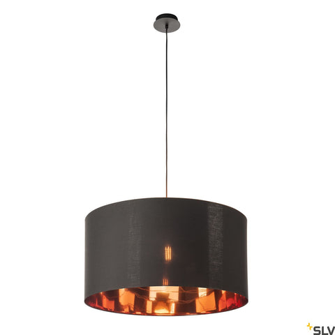 FENDA abajur,negru/aramiu,Ø70cm