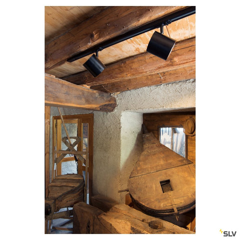 ENOLA_C LED reflectornegru,55°incl.1P adaptor,3000K