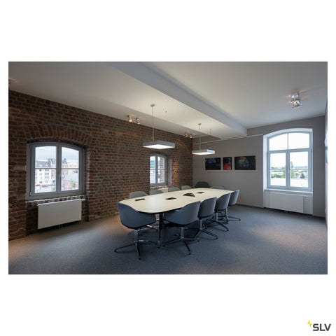 MEDO 60 patrat LED,argintiutavan,1-10V,3000K