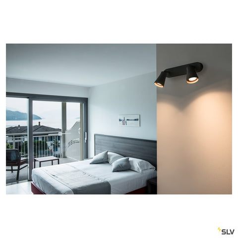 AVO CW Double,, QPAR51, black, max. 50W