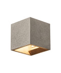SOLID CUBE,negru gresie,25Wlampa de perete, QT14