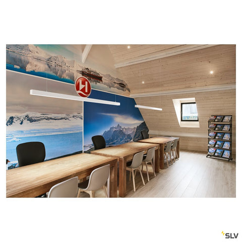 Q-LINE PD, LED indoor pendant, 2m, BAP, white, 4000K