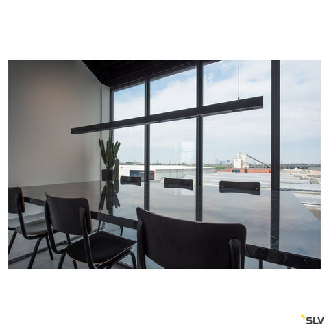 Q-LINE PD, LED Indoor pendant light, 2m, BAP, black, 4000K