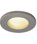 DOLIX OUT GU10 ROUND Downlight, silver-gray, max. 50W