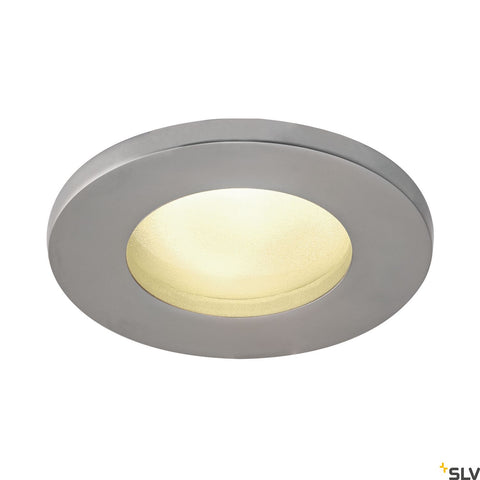 DOLIX OUT QPAR51, round, matt chrome