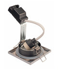 DOLIX OUT GU10 SQUARE Downlight, titan, max. 35W