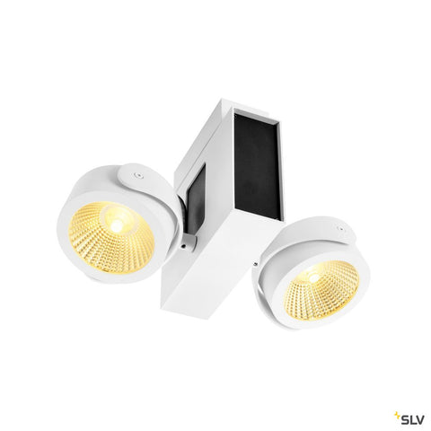 TEC KALU CW, LED Indoor  double, white/black 60° 3000K