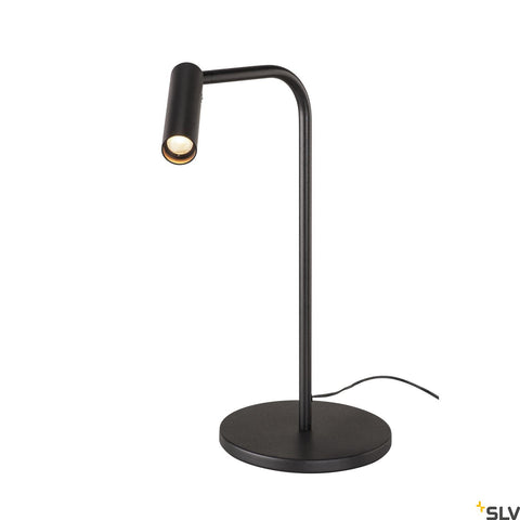 KARPO TL, LED Indoor table lamp, black, 3000K