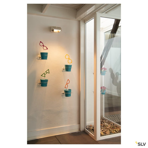 MERADO FLOOD WL, LED Indoor wall light, white, 3000K, 40°