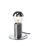 FITU TL, cil interio de masa, aluminiu periat, E27, max. 10W