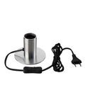 FITU TL, cil interio de masa, aluminiu periat, E27, max. 10W