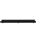 FITU triple ceiling plate, long, black